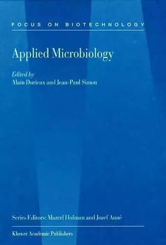 Applied Microbiology cover