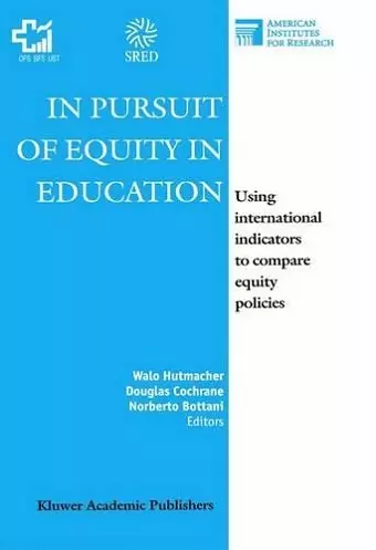 In Pursuit of Equity in Education cover