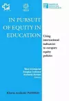 In Pursuit of Equity in Education cover