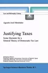 Justifying Taxes cover