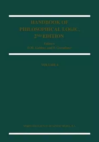 Handbook of Philosophical Logic cover