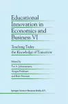 Educational Innovation in Economics and Business VI cover