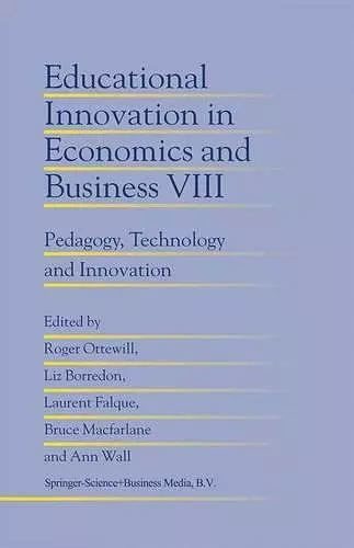 Educational Innovation in Economics and Business cover