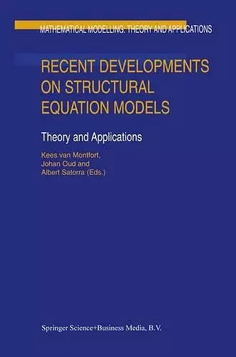 Recent Developments on Structural Equation Models cover