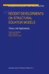 Recent Developments on Structural Equation Models cover