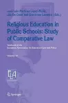 Religious Education in Public Schools: Study of Comparative Law cover