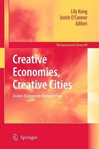 Creative Economies, Creative Cities cover