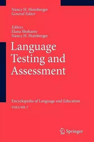Language Testing and Assessment cover