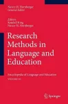 Research Methods in Language and Education cover