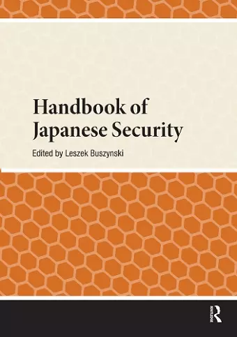 Handbook of Japanese Security cover