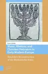 Music, Rhetoric and Christian Hebraism in Early Modern Europe cover