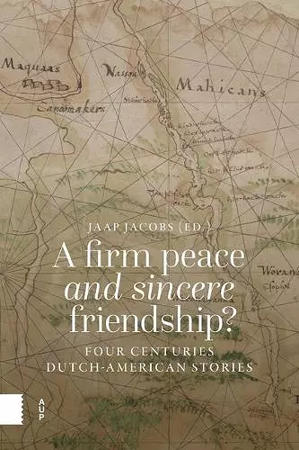 A Firm Peace and Sincere Friendship? cover