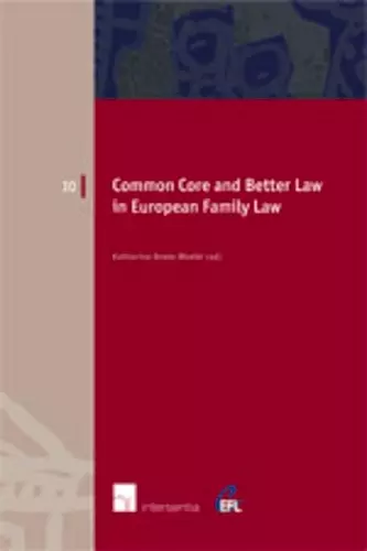 European Family Law in Action cover