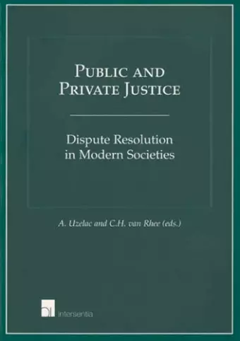 Public and Private Justice cover