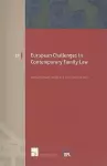 European Challenges in Contemporary Family Law cover