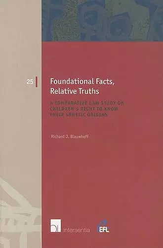 Foundational Facts, Relative Truths cover