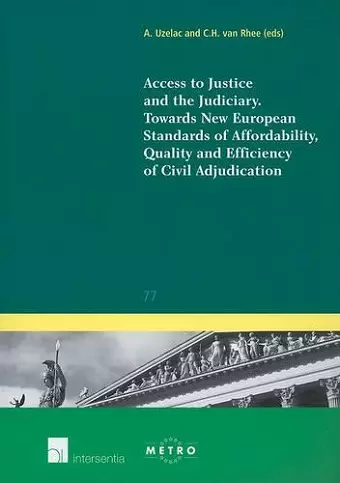 Access to Justice and the Judiciary cover