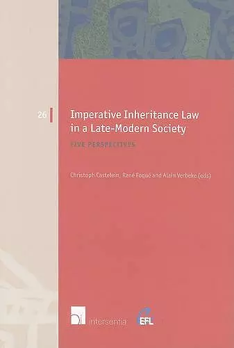 Imperative Inheritance Law in a Late-Modern Society cover