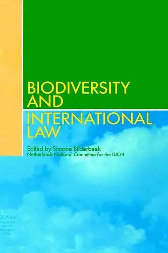 Biodiversity and International Law cover