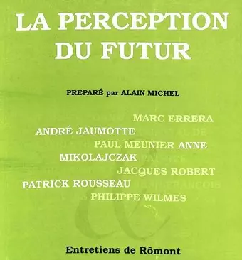 La Perception Du Futur cover