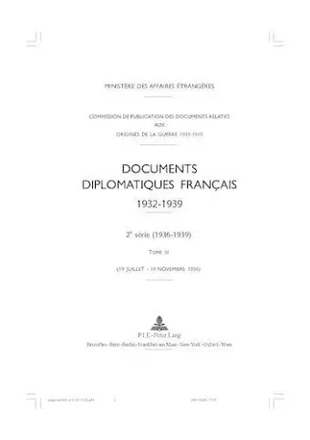 Documents Diplomatiques Français cover