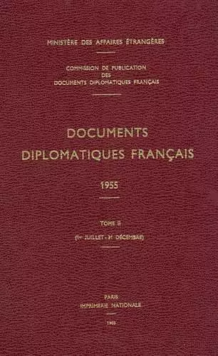 Documents Diplomatiques Français cover