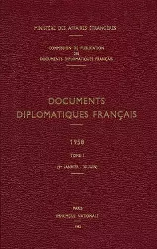 Documents Diplomatiques Français cover