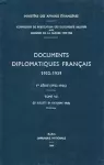 Documents Diplomatiques Français cover