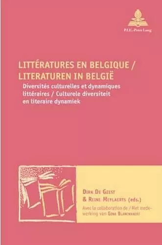 Littératures En Belgique / Literaturen in België cover