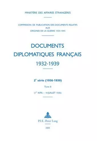 Documents Diplomatiques Français cover