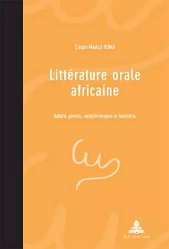 Littérature orale africaine cover