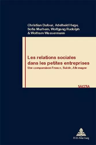 Les Relations Sociales Dans Les Petites Entreprises cover