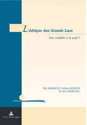 L'Afrique Des Grands Lacs cover