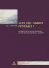 Vers Une Europe Fédérale ? cover