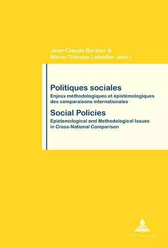 Politiques sociales / Social Policies cover