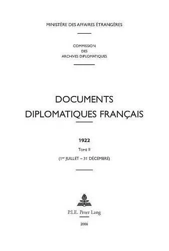 Documents Diplomatiques Français cover