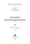 Documents Diplomatiques Français cover