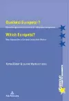 Quelle(s) Europe(s) ? / Which Europe(s)? cover