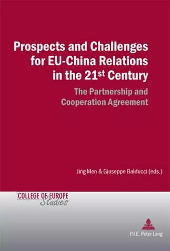 Prospects and Challenges for EU-China Relations in the 21st Century cover