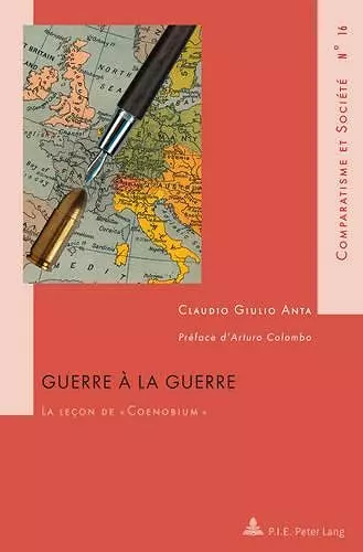 Guerre à la guerre cover