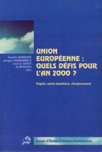 L'Europe:Les Defise L'an 2000 cover