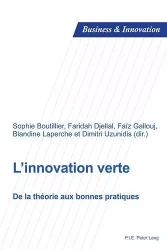 L'Innovation Verte cover