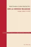 Dire La Croyance Religieuse cover