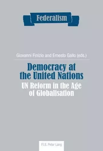 Democracy at the United Nations cover