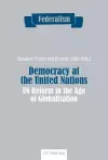 Democracy at the United Nations cover