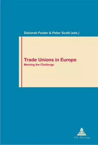 Trade Unions in Europe cover
