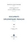 Documents Diplomatiques Français cover