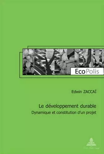 Le Développement Durable cover