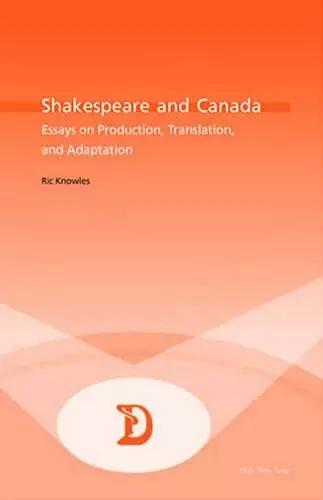 Shakespeare and Canada cover