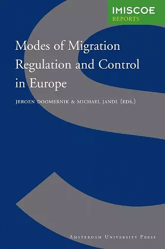 Modes of Migration Regulation and Control in Europe cover